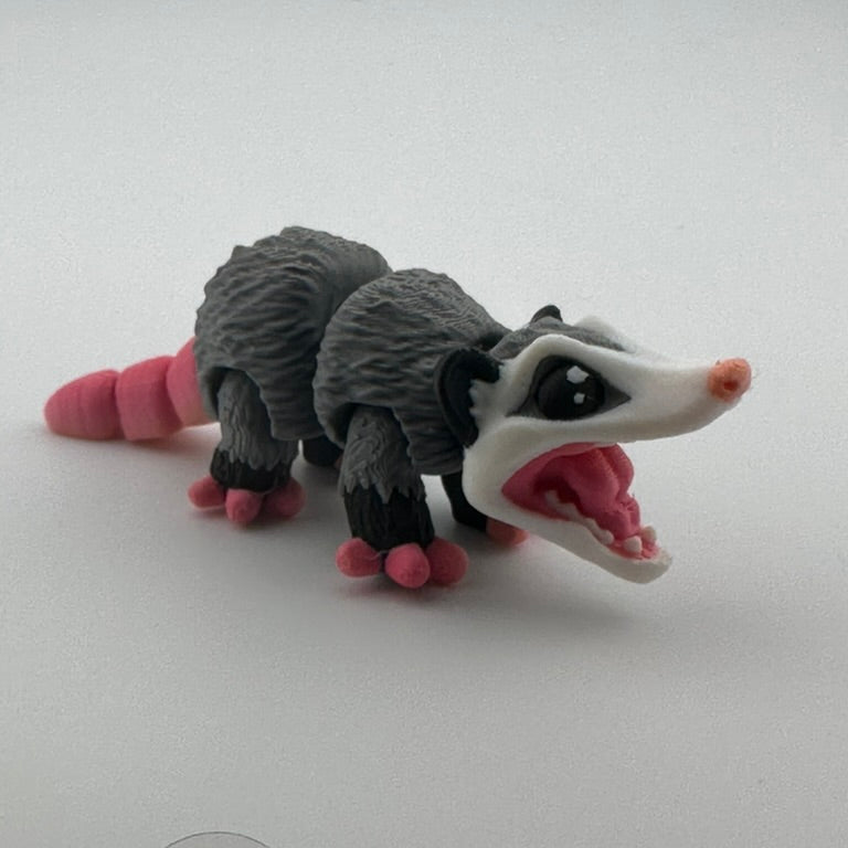 Possum straight tail
