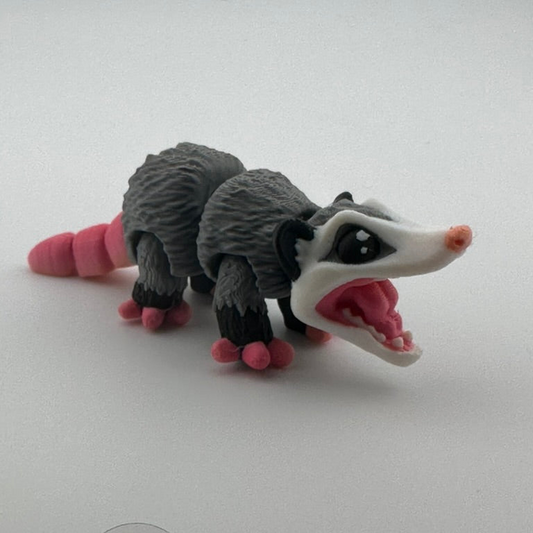 Possum straight tail