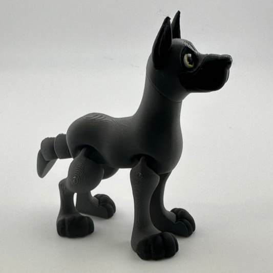 Great Dane perky ears