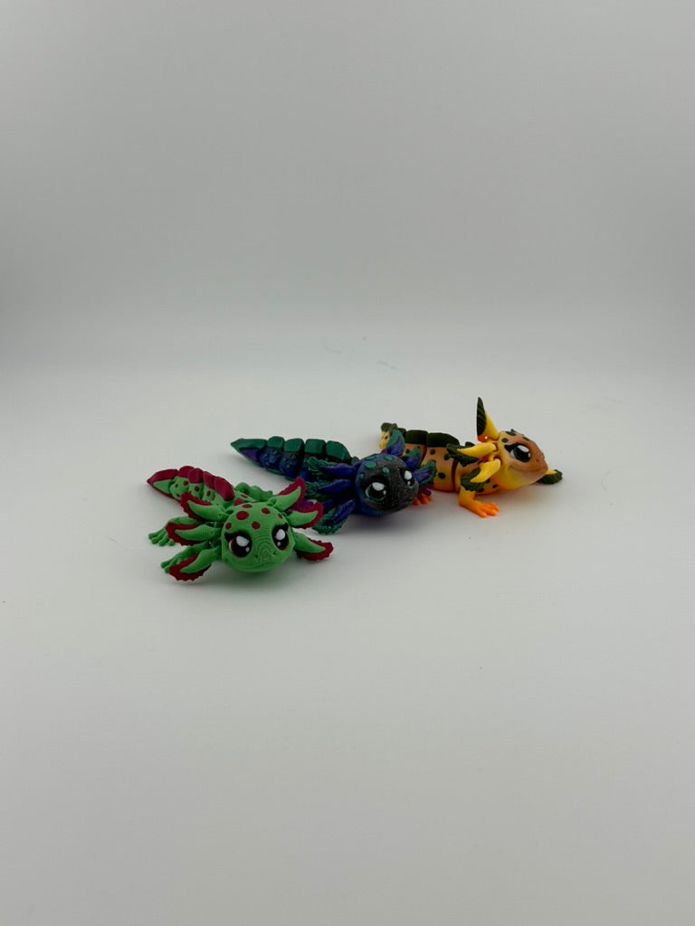 Multicolor Axlotl (available in multiple colors)