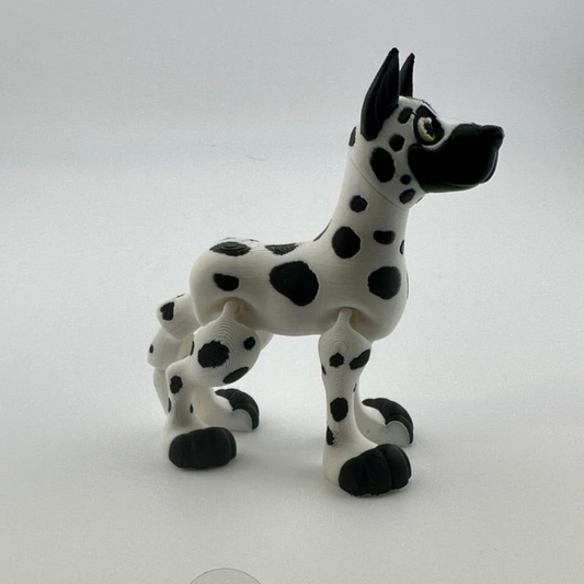 Dalmation Dog Perky ears