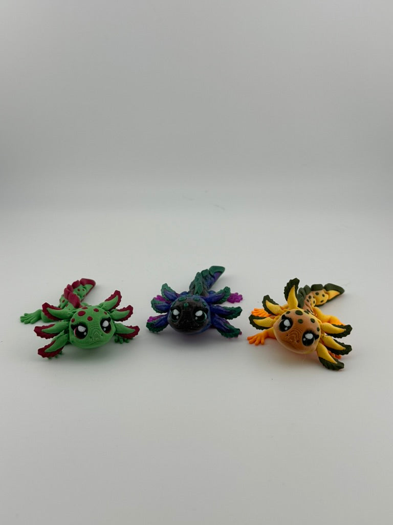 Multicolor Axlotl (available in multiple colors)