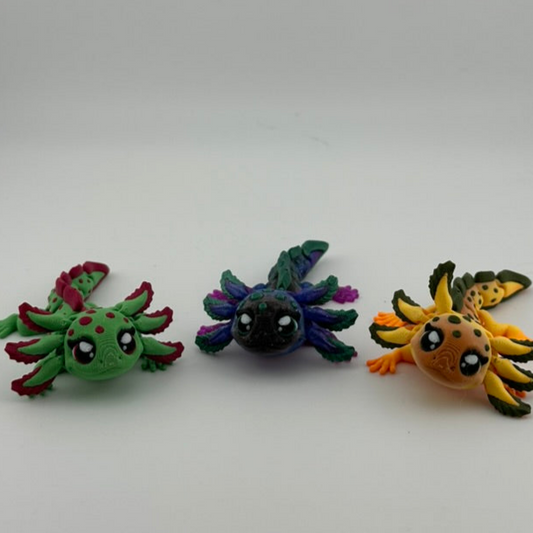 Multicolor Axlotl (available in multiple colors)