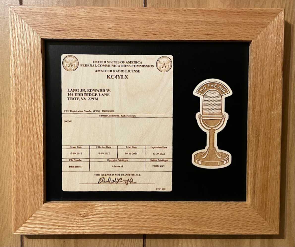 Ham Radio Station License