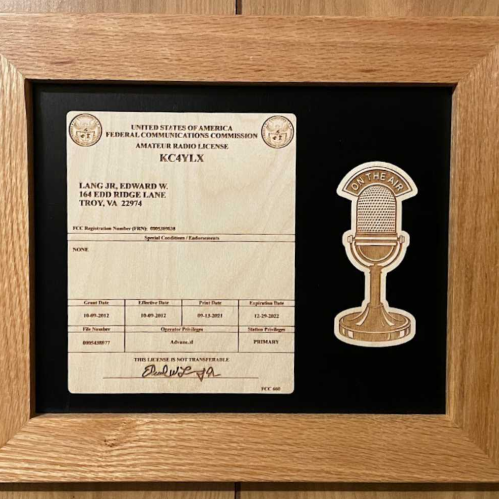 Ham Radio Station License