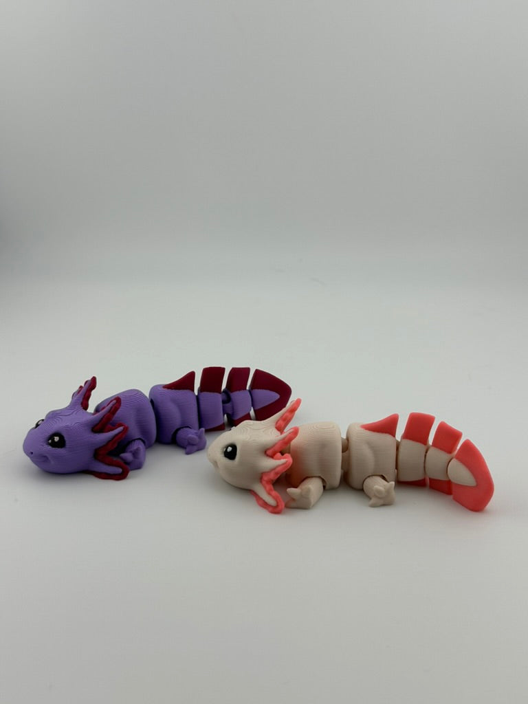 Beige Axlotl (available in multiple colors)