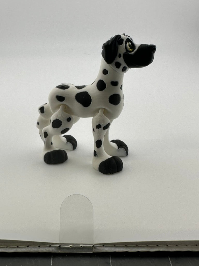 Dalmation Dog Floppy ears