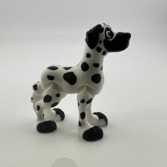 Dalmation Dog Floppy ears