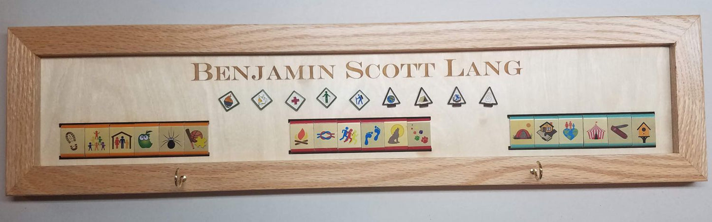 Belt Loop and Pin Frame with optional Navajo Arrow