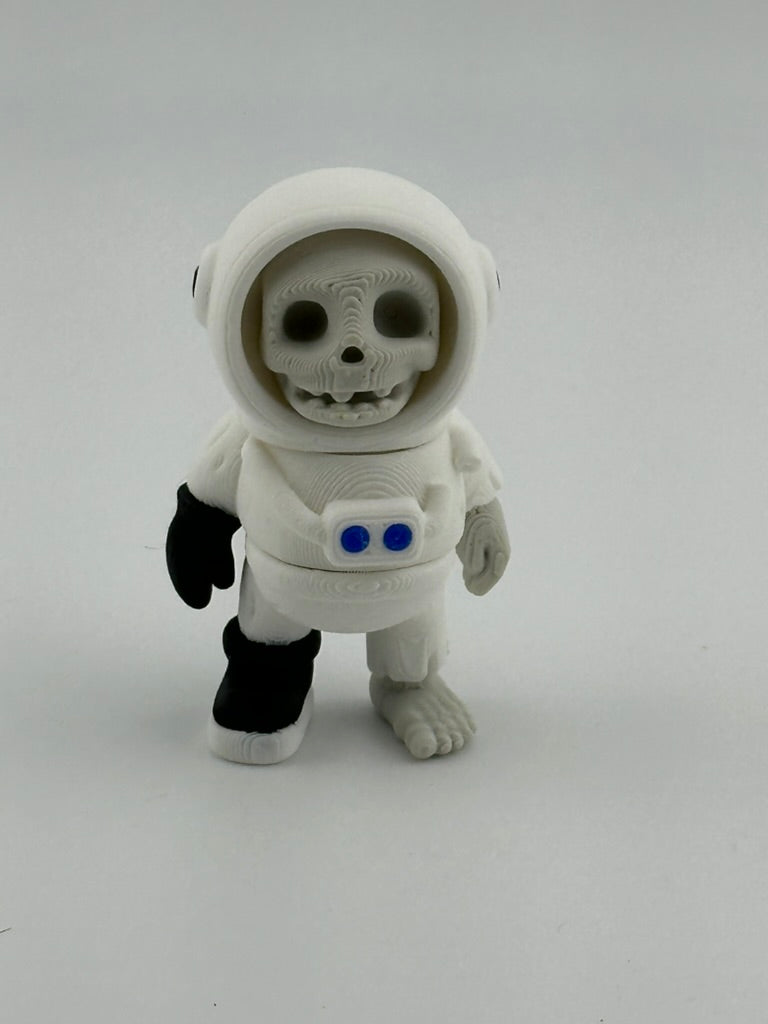 Battered Astronaut Mr. Skeleton