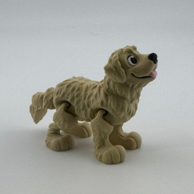 Golden Retriever by TriDimensionPrints
