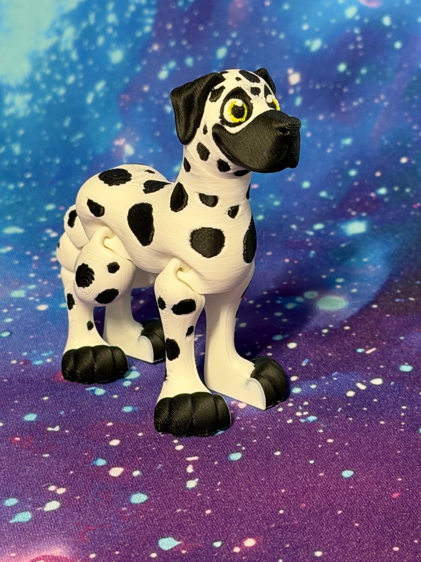 Harlequin Great Dane floppy ears by TriDimensionPrints