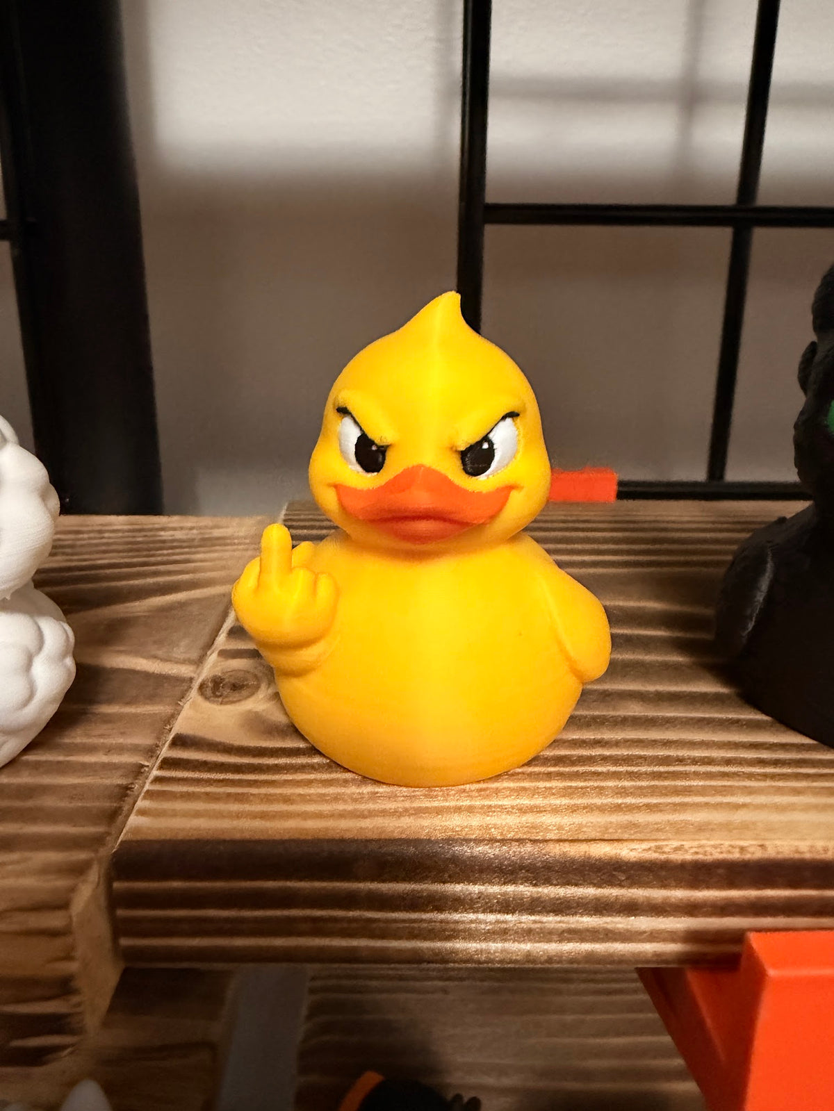Rude Gesture Duck