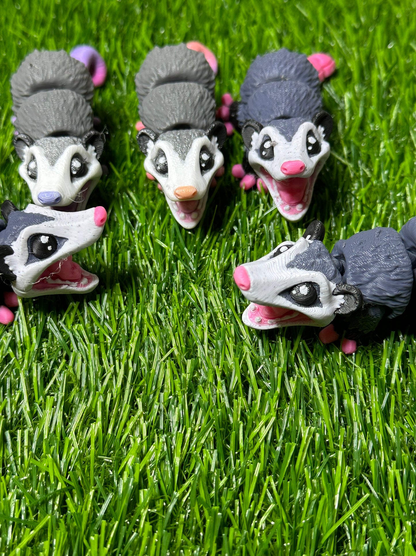 Possum Articulating Fidget Animal