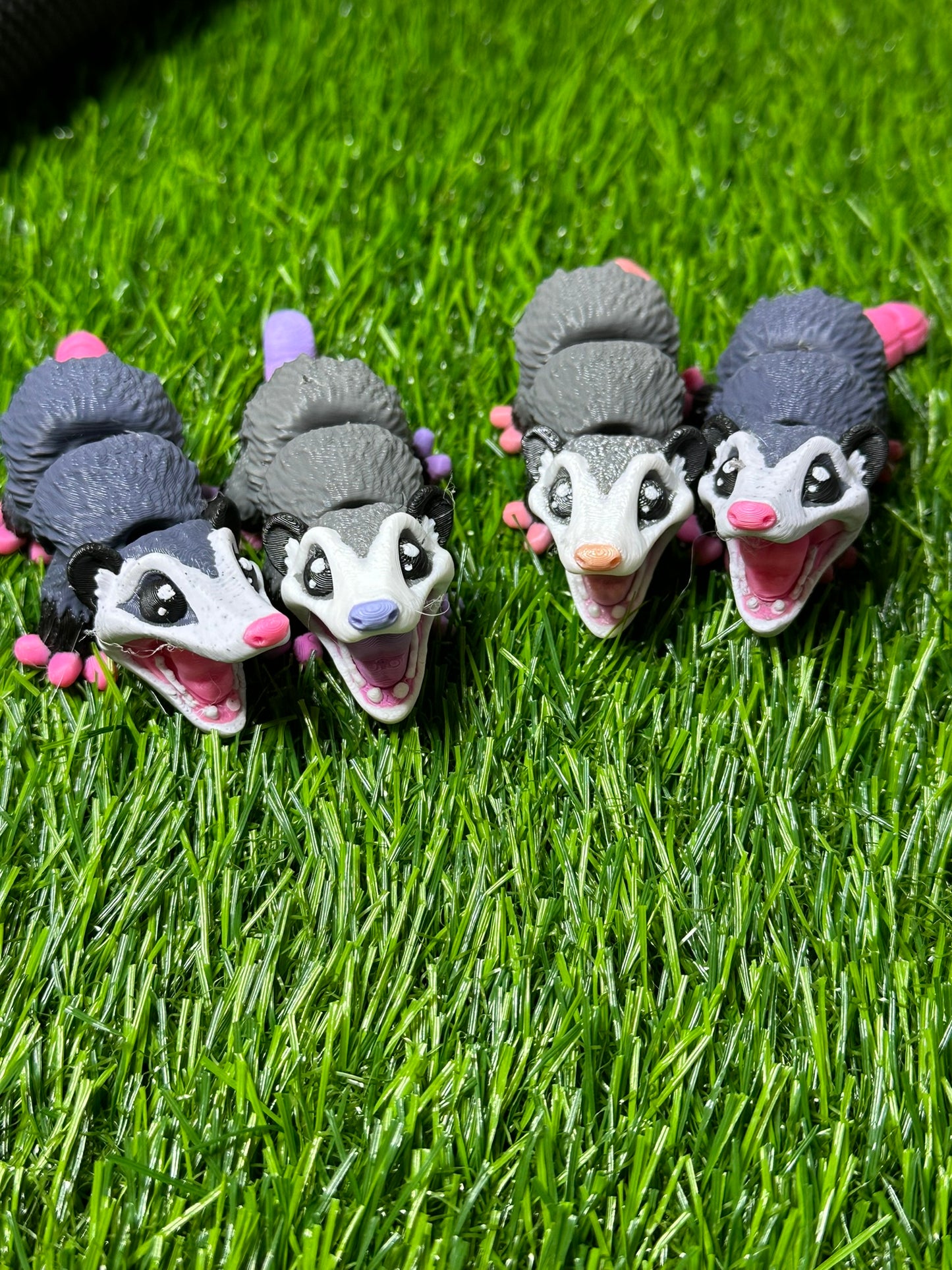 Possum Articulating Fidget Animal