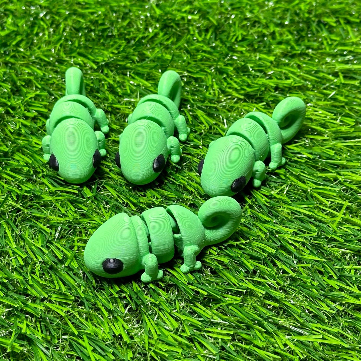 Chameleon Articulating Fidget Animal