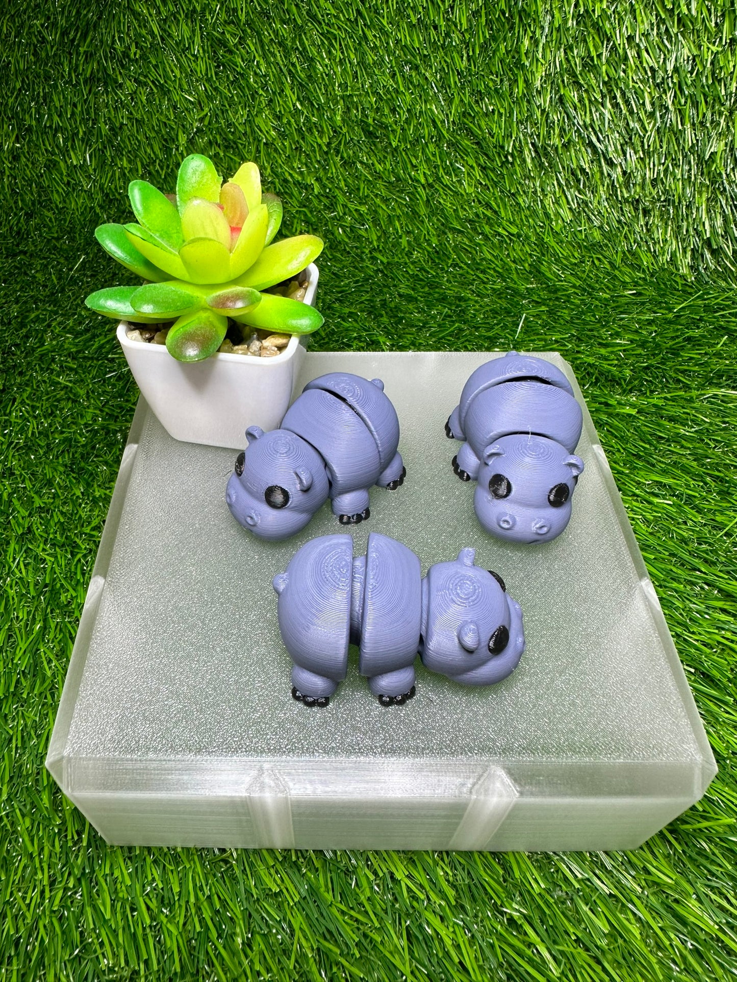 Hippopotamus Articulating Fidget Animal