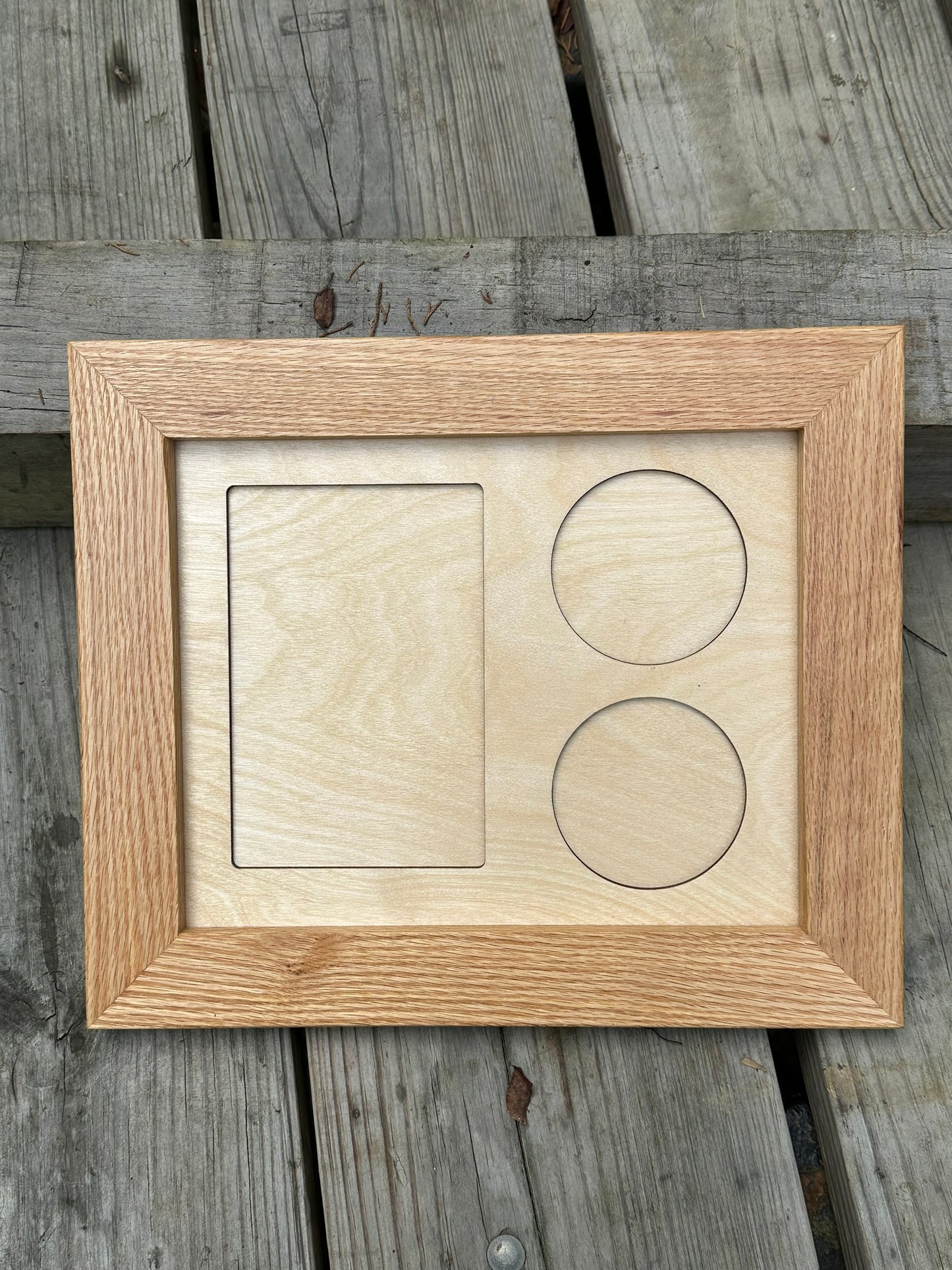 8x10 Horse Medal Display in Natural