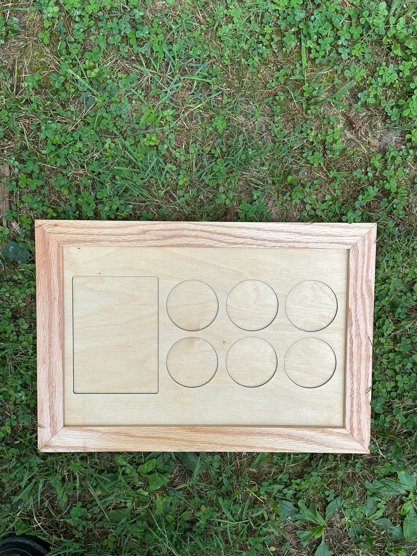 11x17 Horse Medal Display in Natural