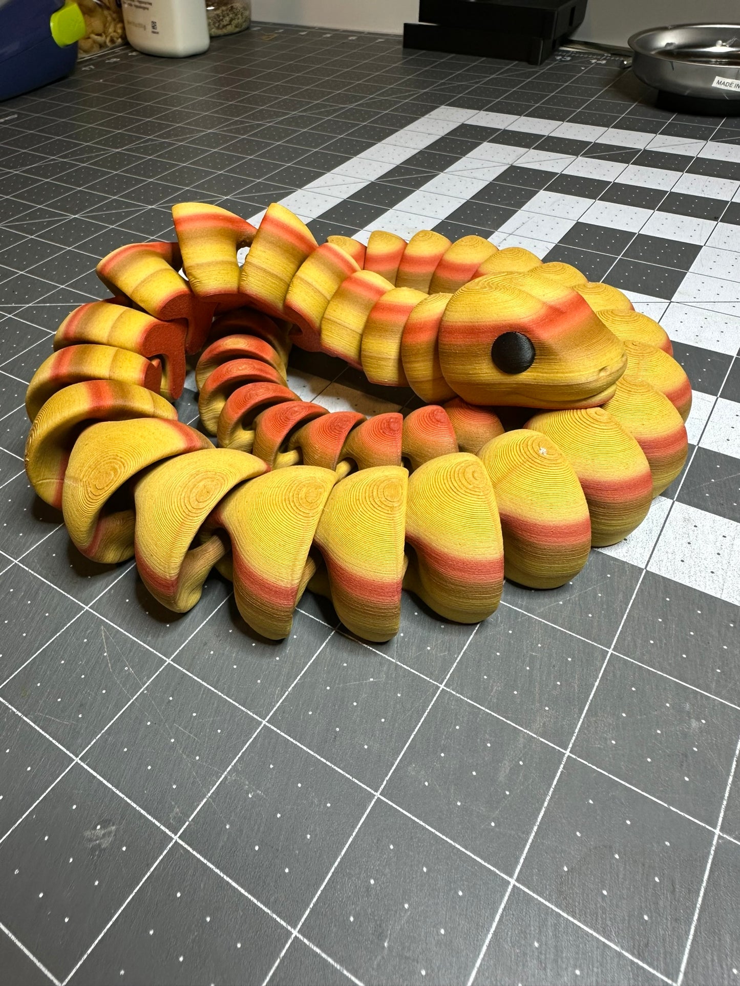 Brown Snake Articulating Fidget Animal