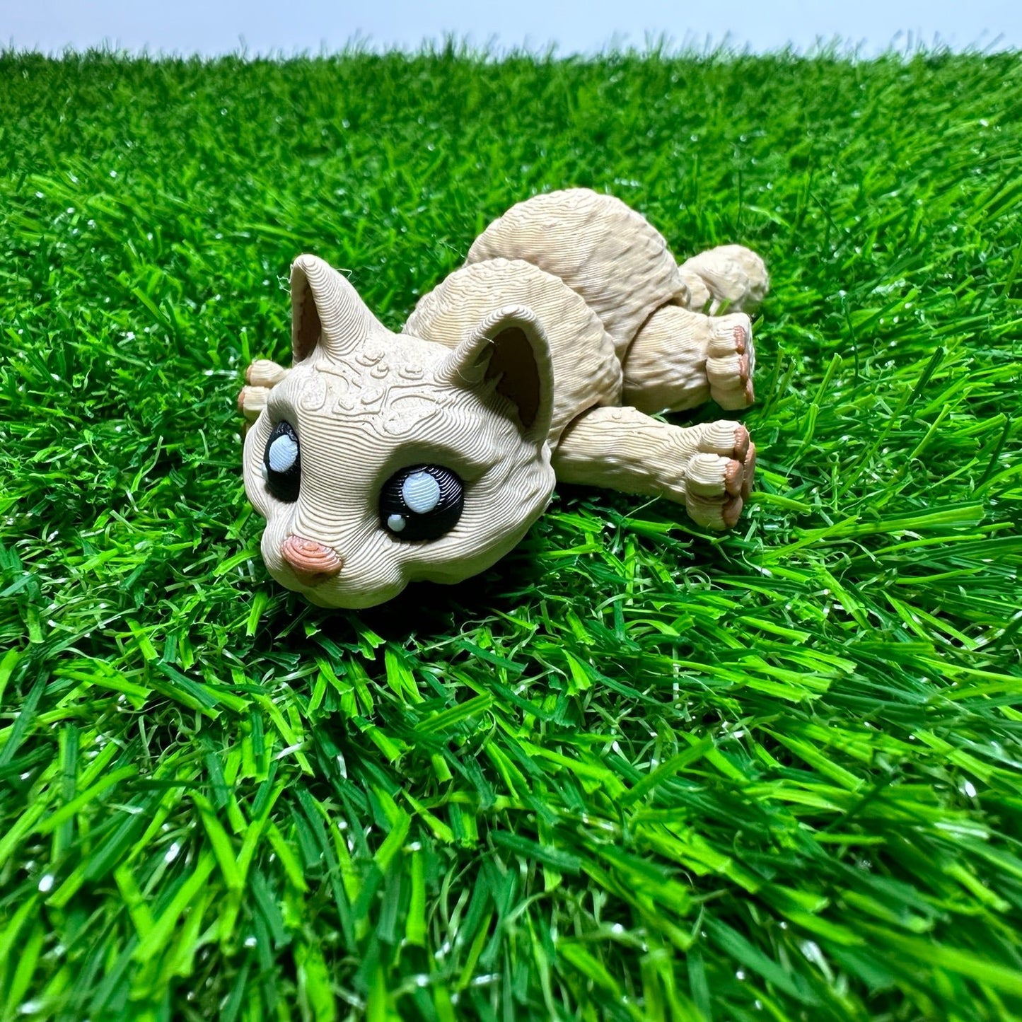 Glint Eye Cat Articulating Fidget Animal