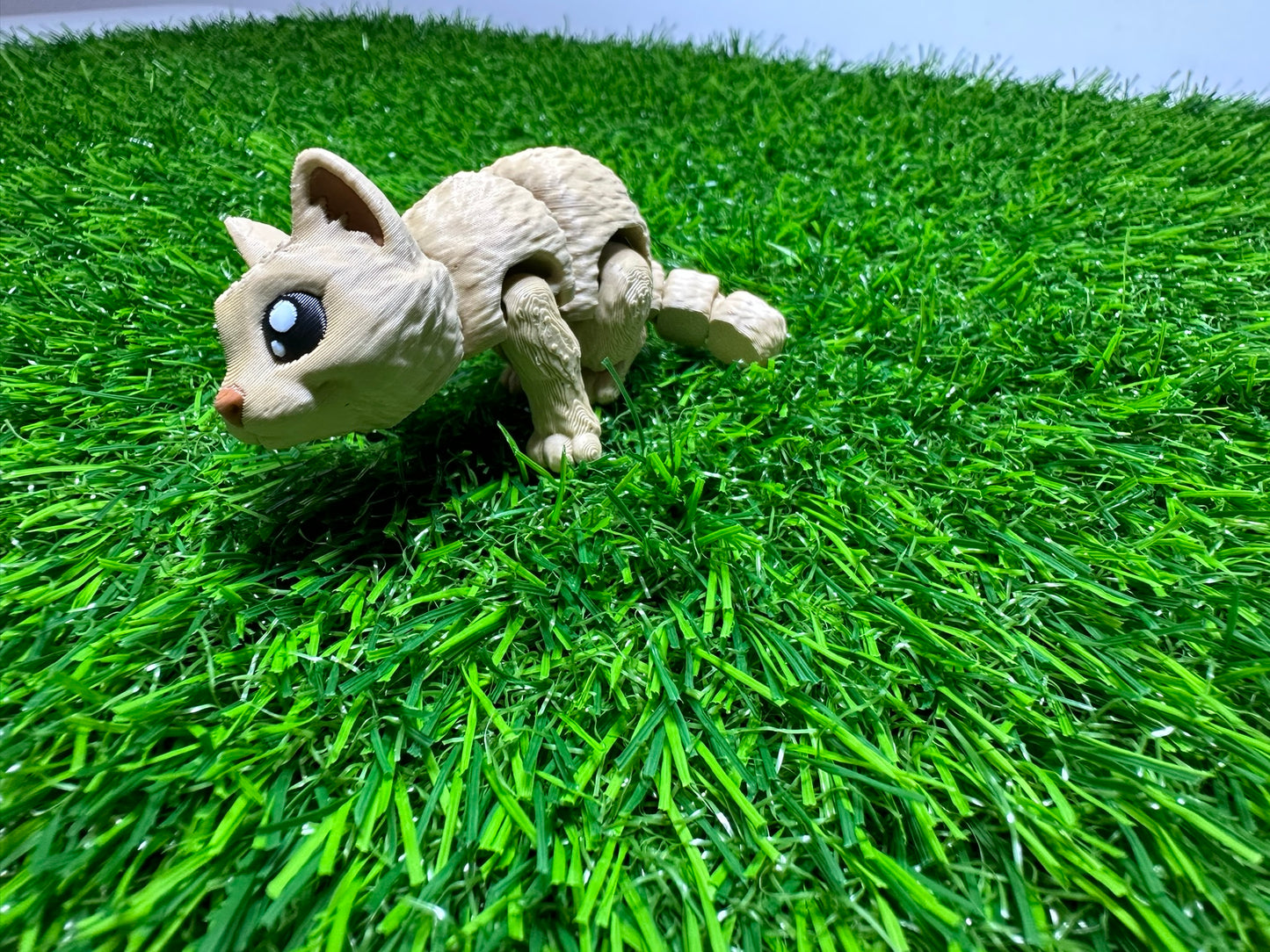 Glint Eye Cat Articulating Fidget Animal