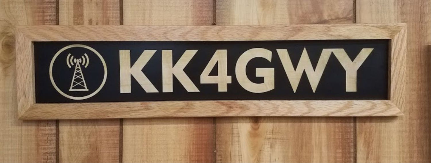 "Transmitting Tower" Amateur Radio Call Sign