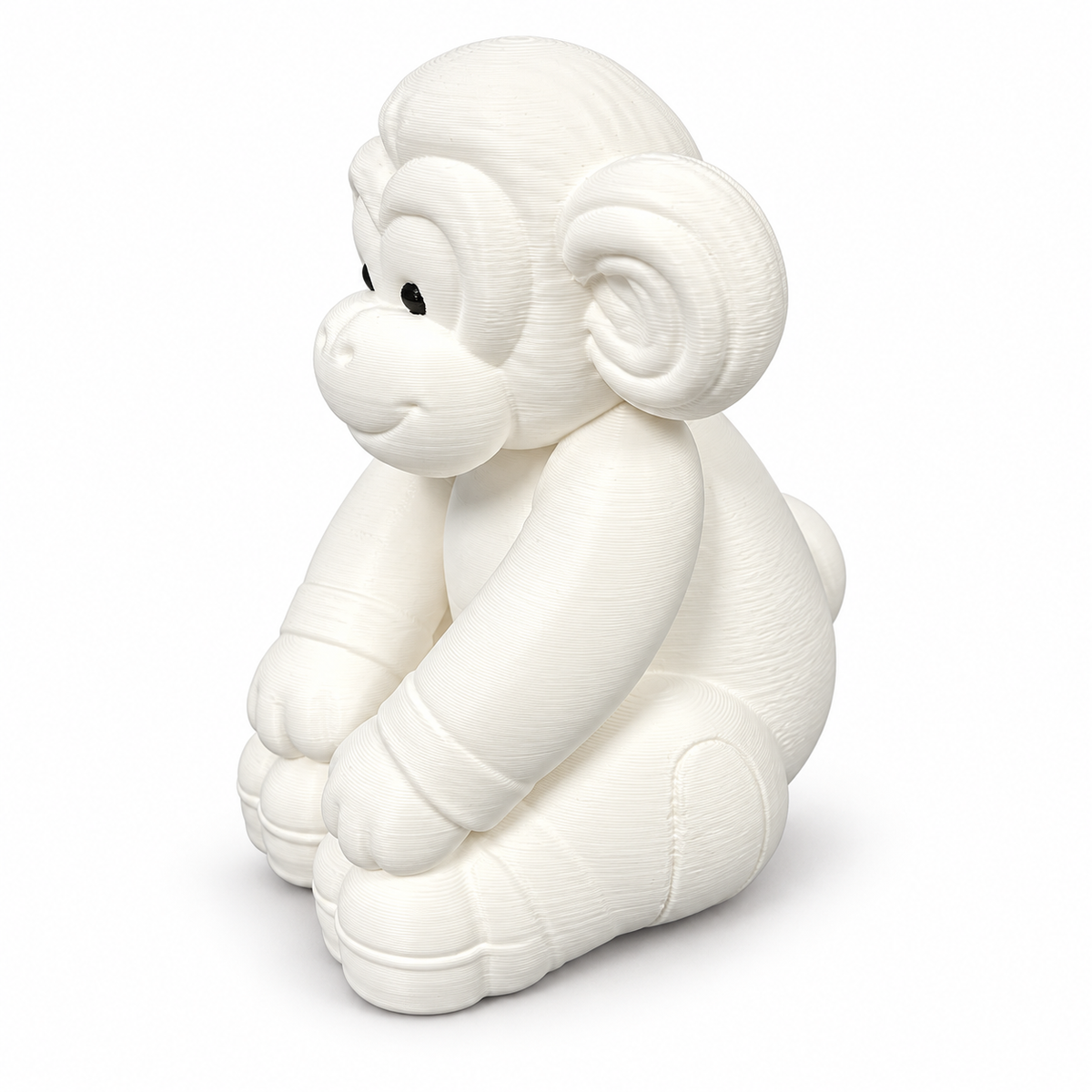 Monkey towel animal figurine