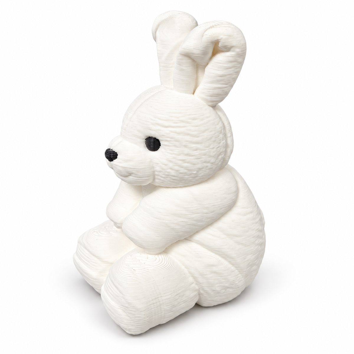 Rabbit towel animal figurine