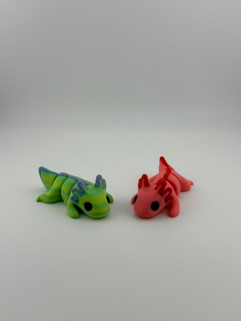 Pink Axlotl (available in multiple colors)