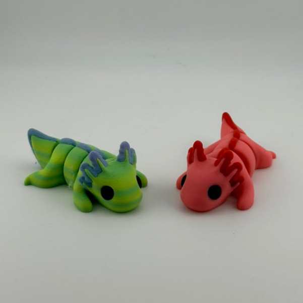 Pink Axlotl (available in multiple colors)