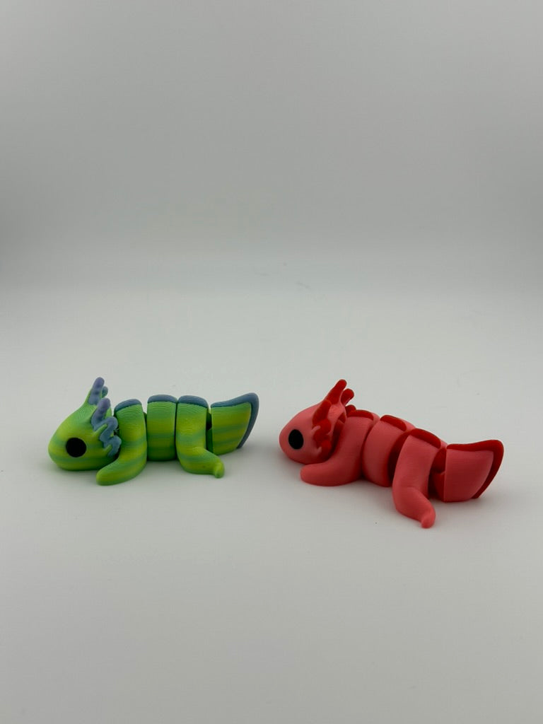 Pink Axlotl (available in multiple colors)