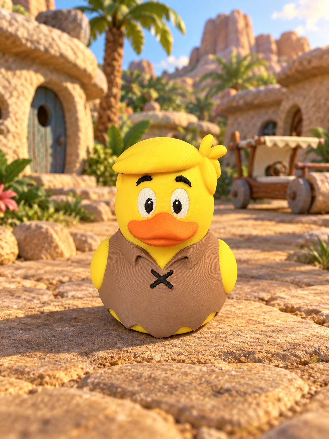 Barney Rubble Duck