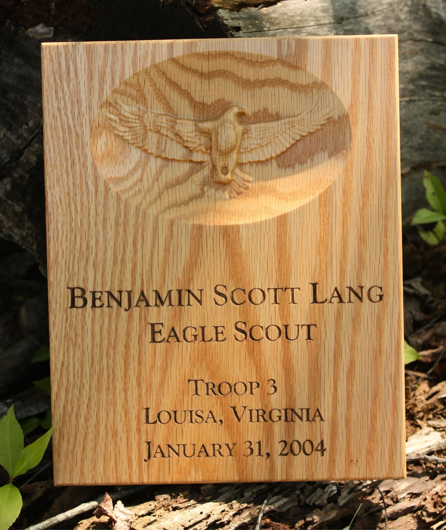 Eagle Scout Plaque