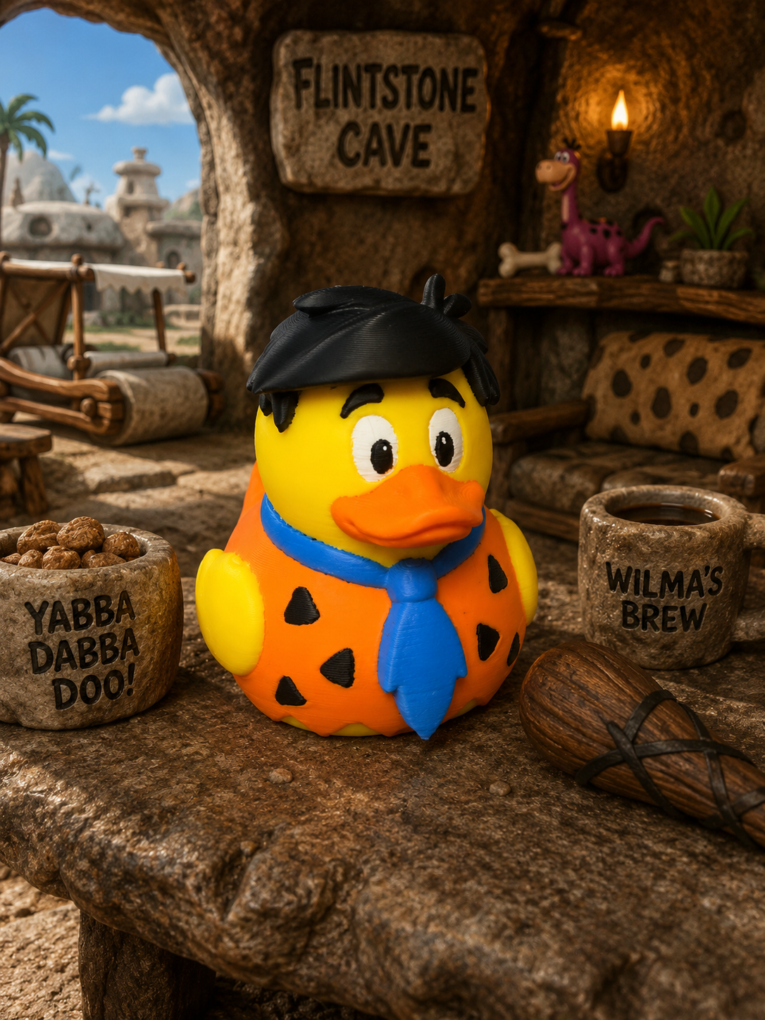 Fred Flintstone Duck