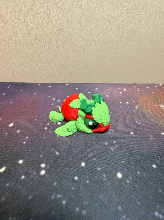 Strawberry Turtle by Cinderwing