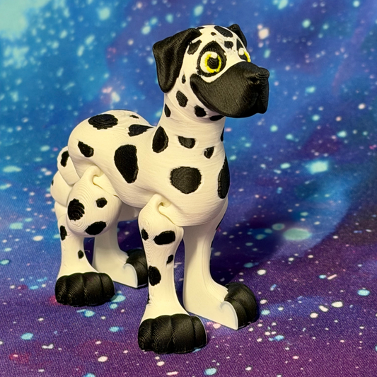 Harlequin Great Dane floppy ears  [FF-TD-17]