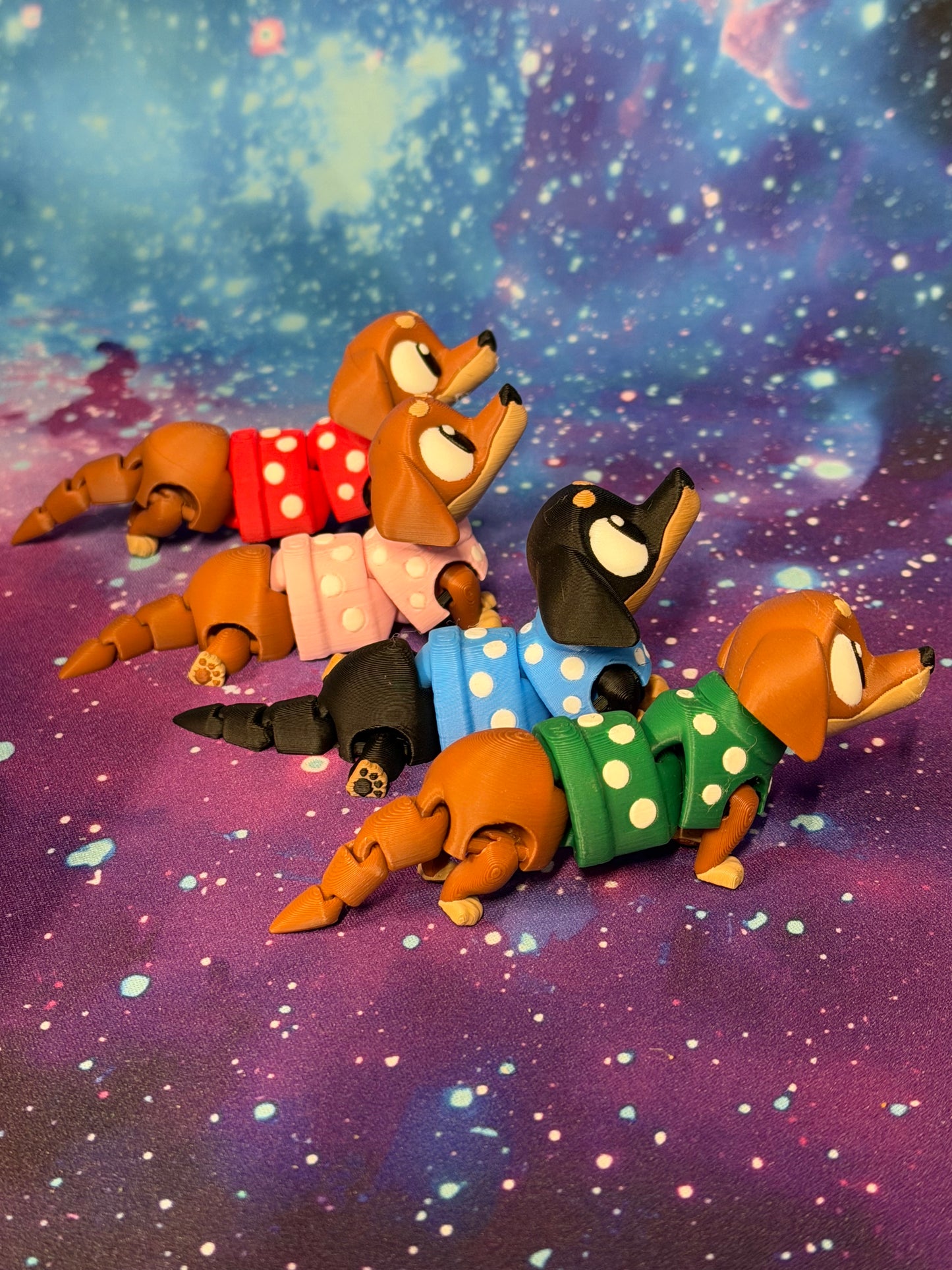 Dachshund with Sweater  [FF-G3D-21]