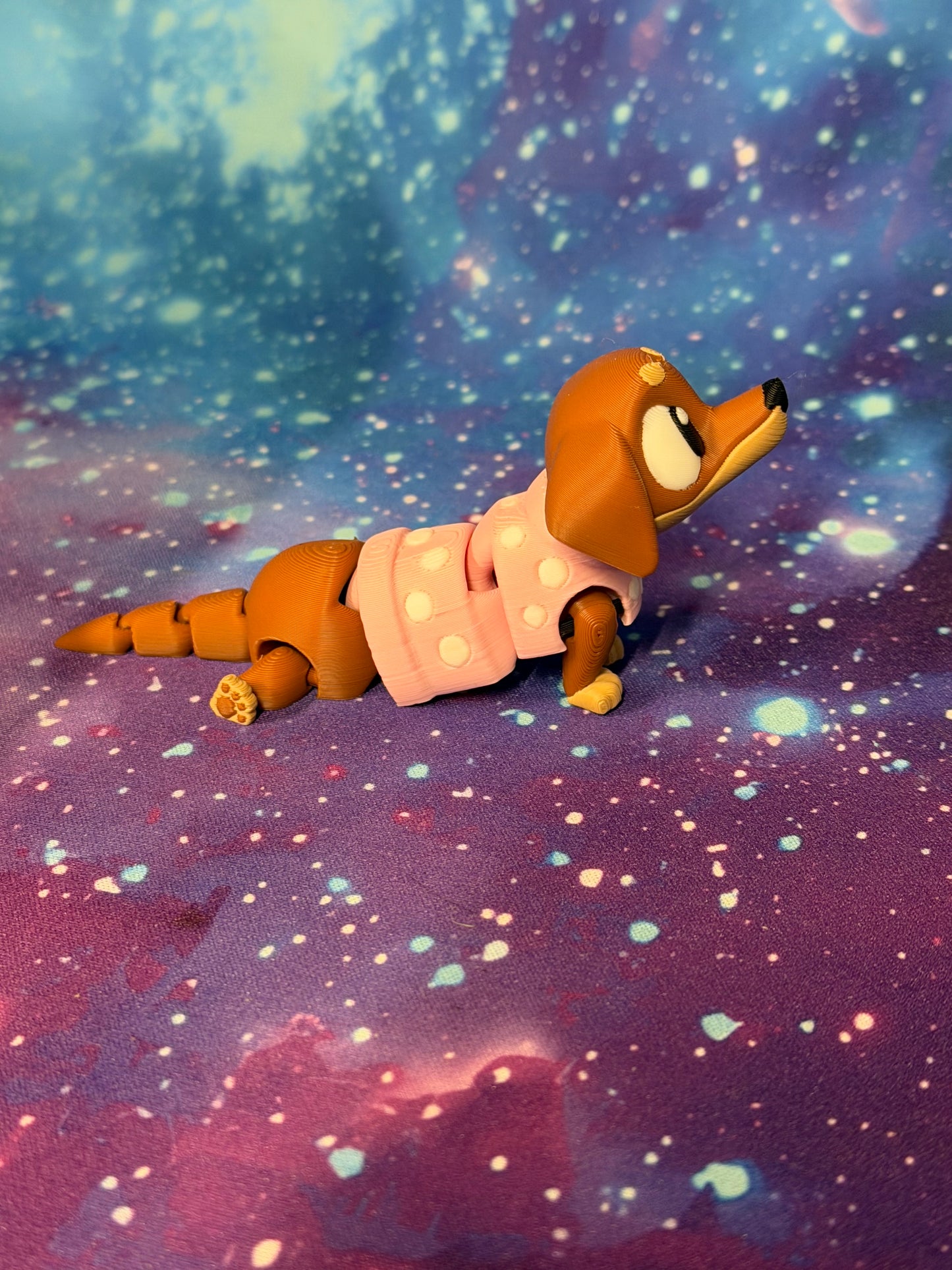 Dachshund with Sweater  [FF-G3D-21]