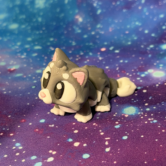 Gray Cat  [FF-G3D-60]