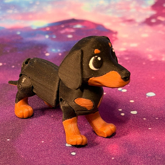 Doxie Black and Tan. FF-LUD-70