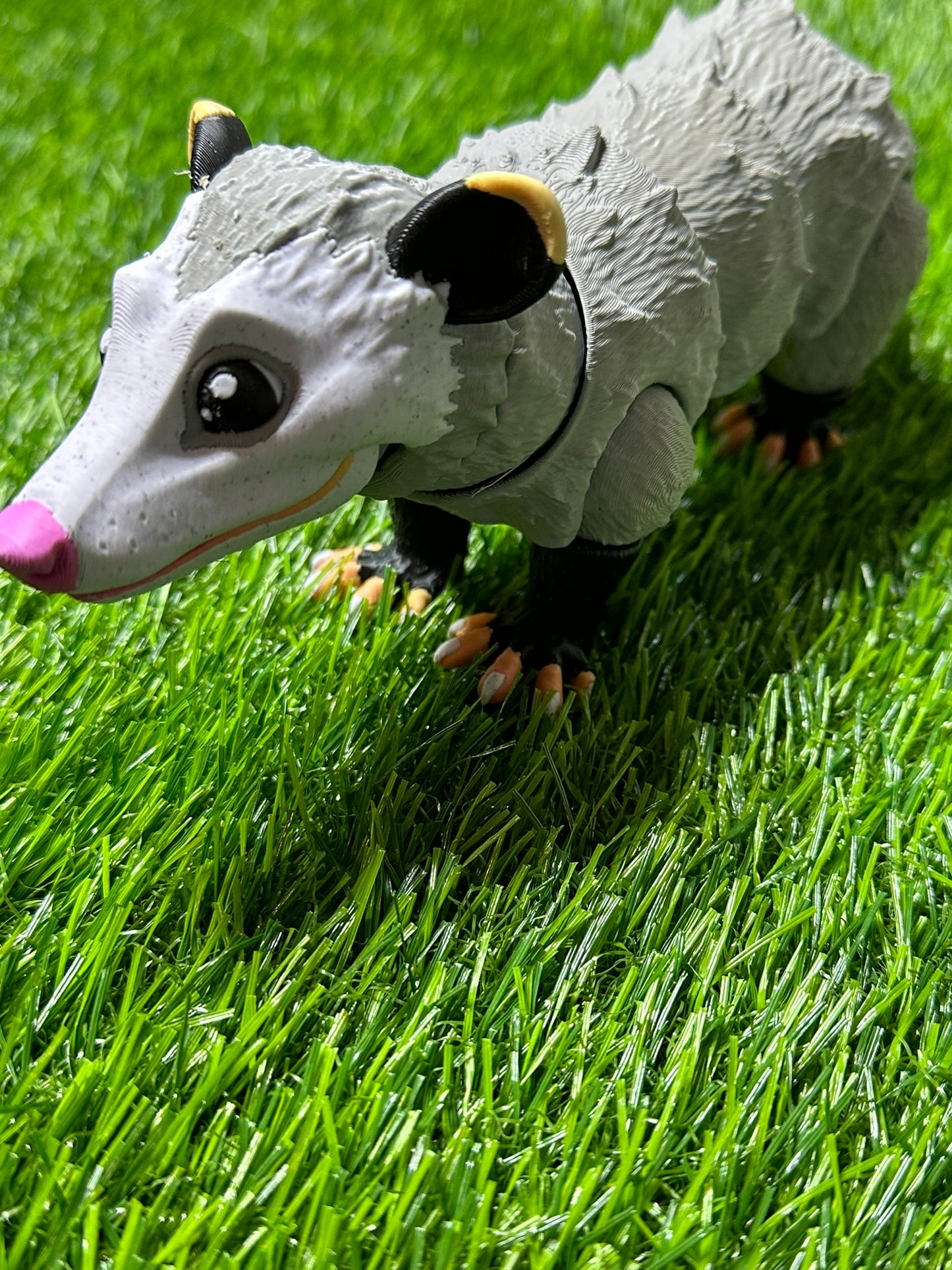 Poseable Articulating Possum