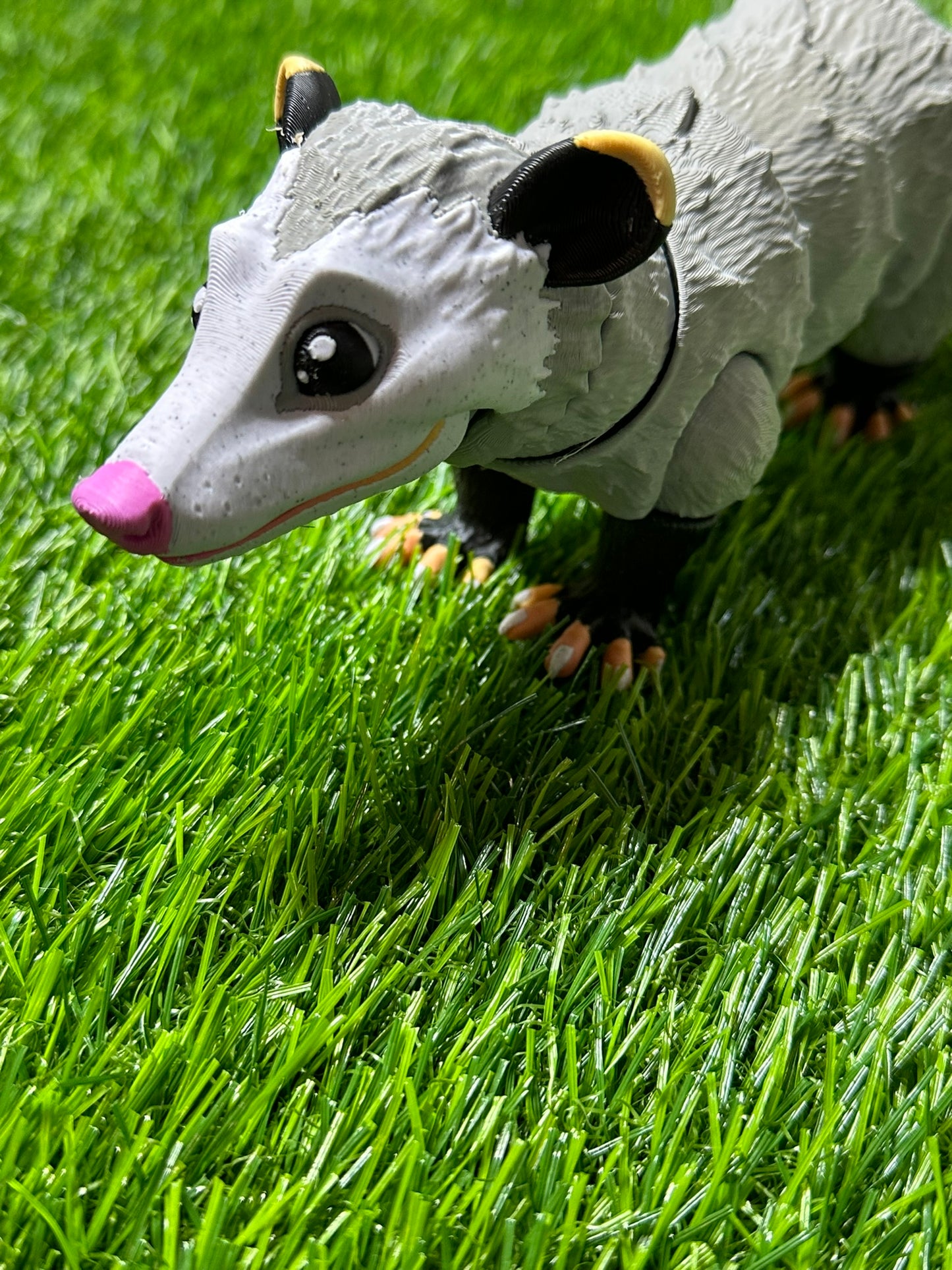 Poseable Articulating Possum