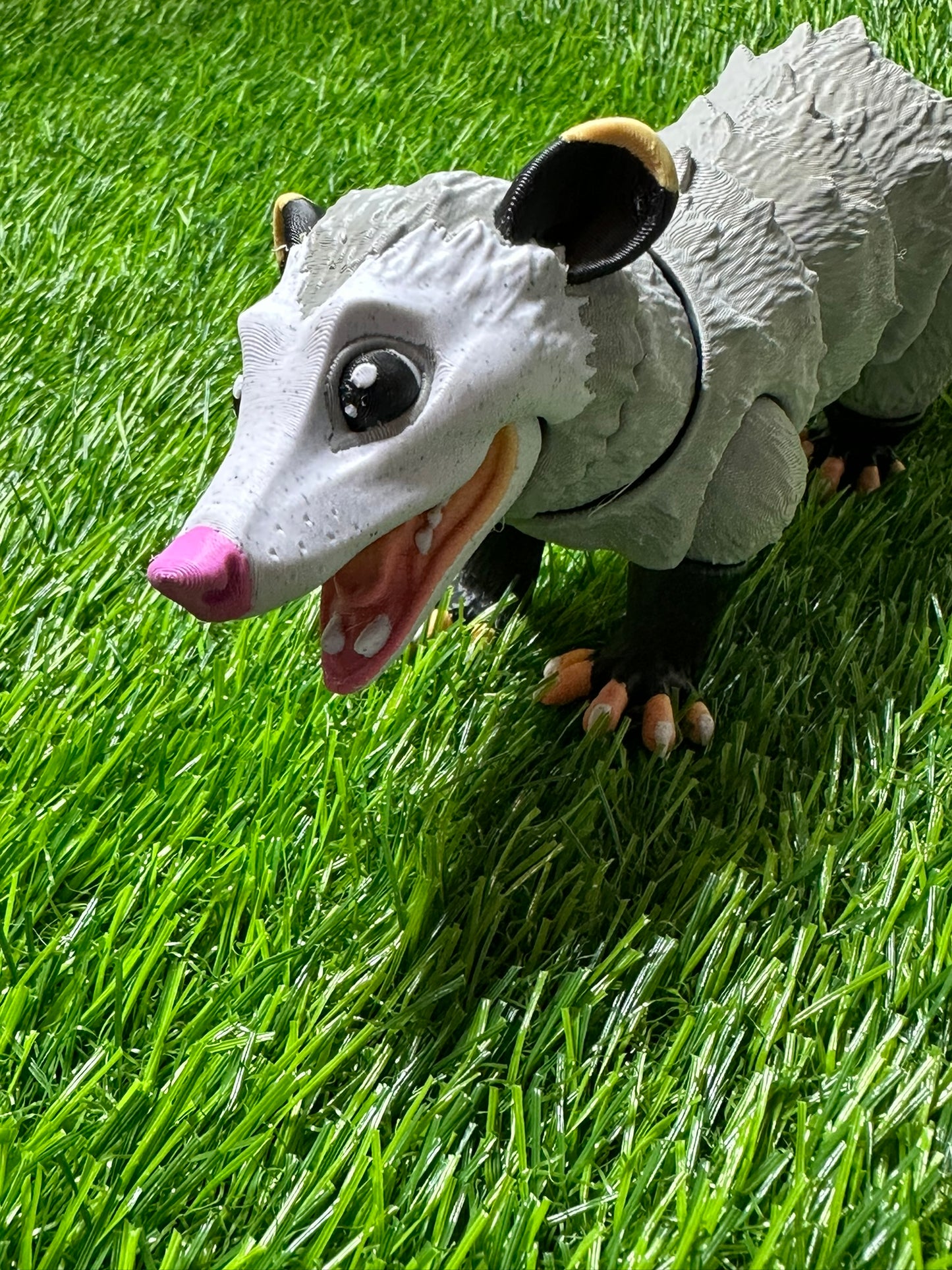 Poseable Articulating Possum