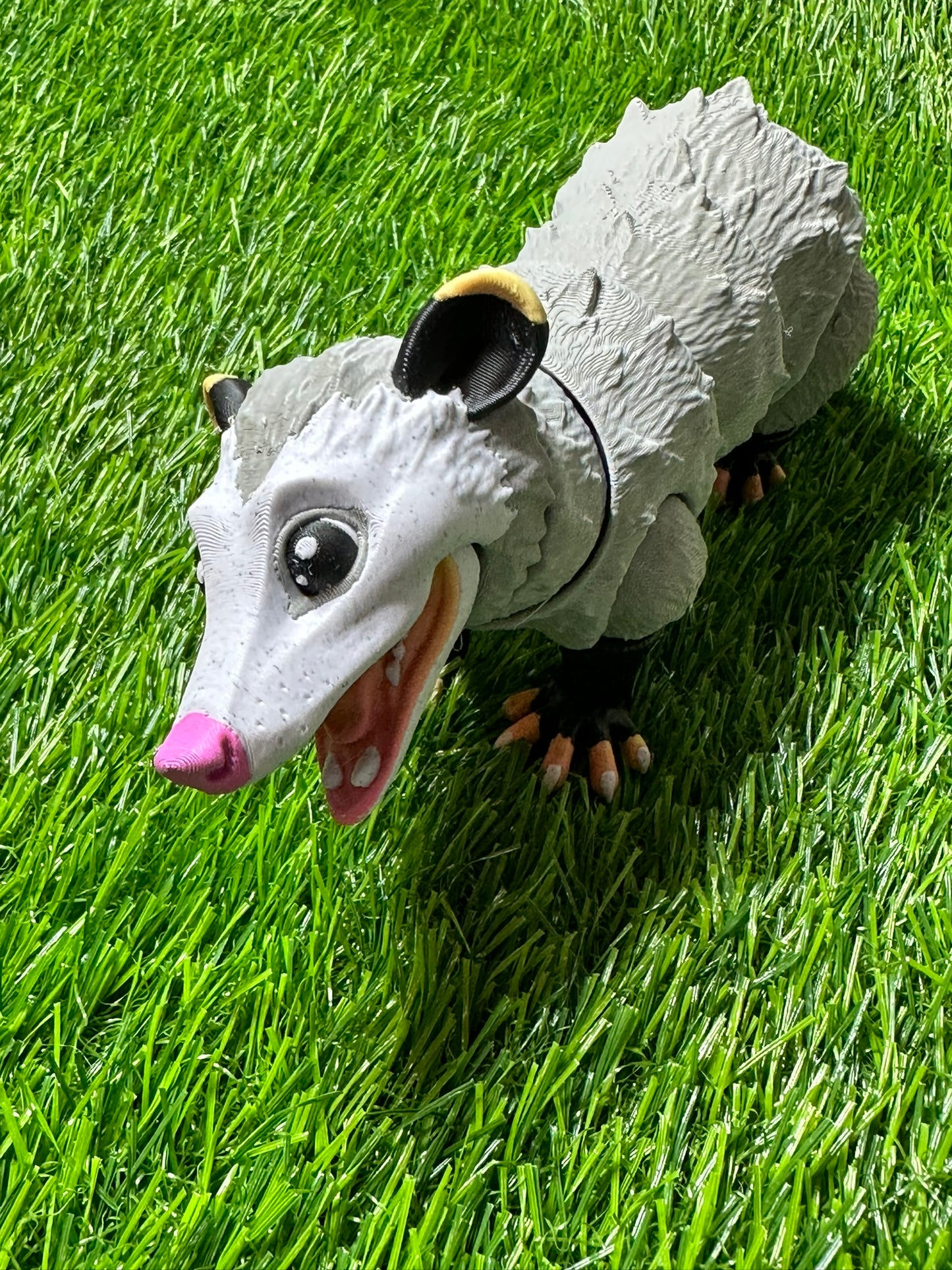 Poseable Articulating Possum