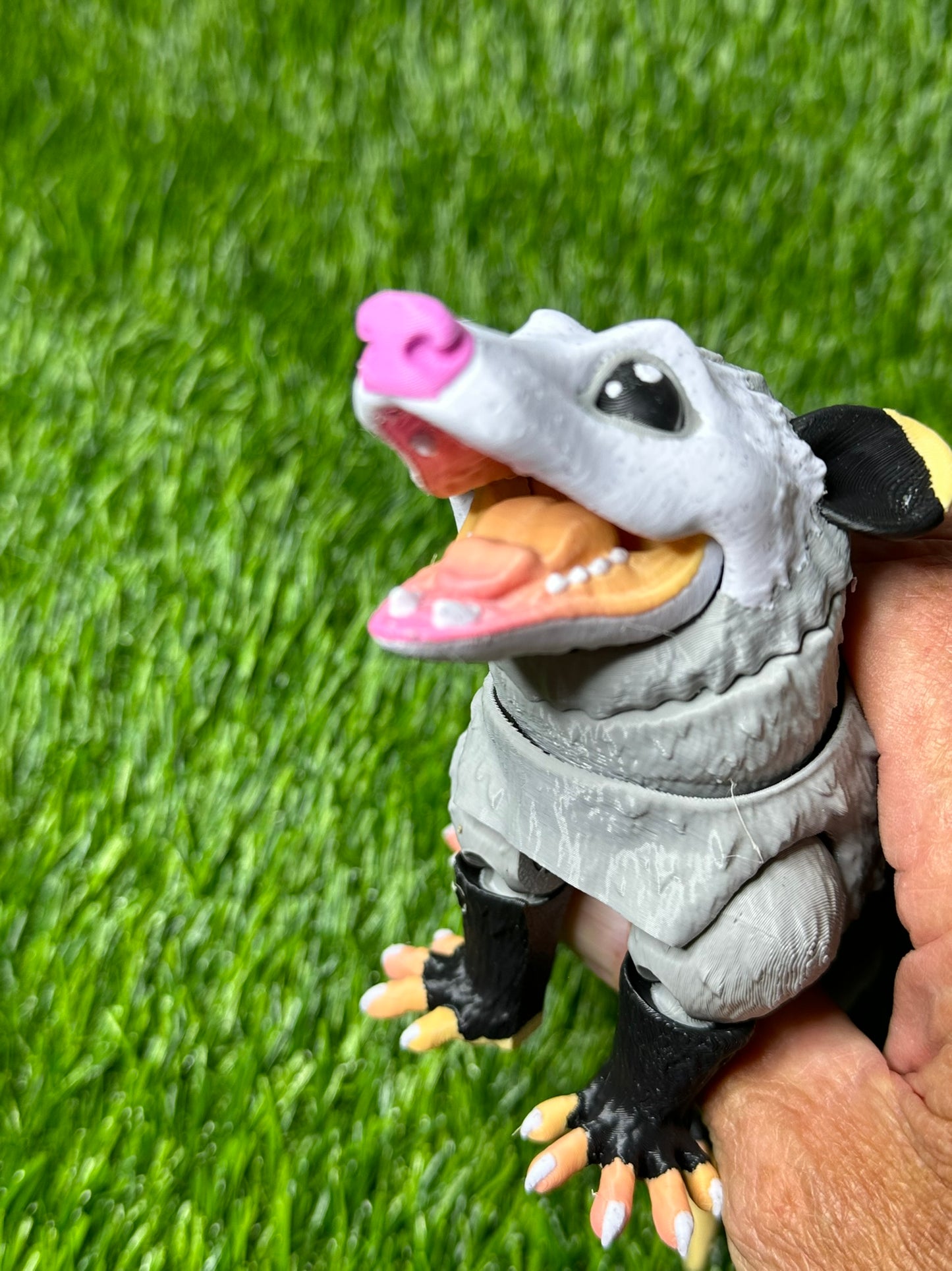 Poseable Articulating Possum