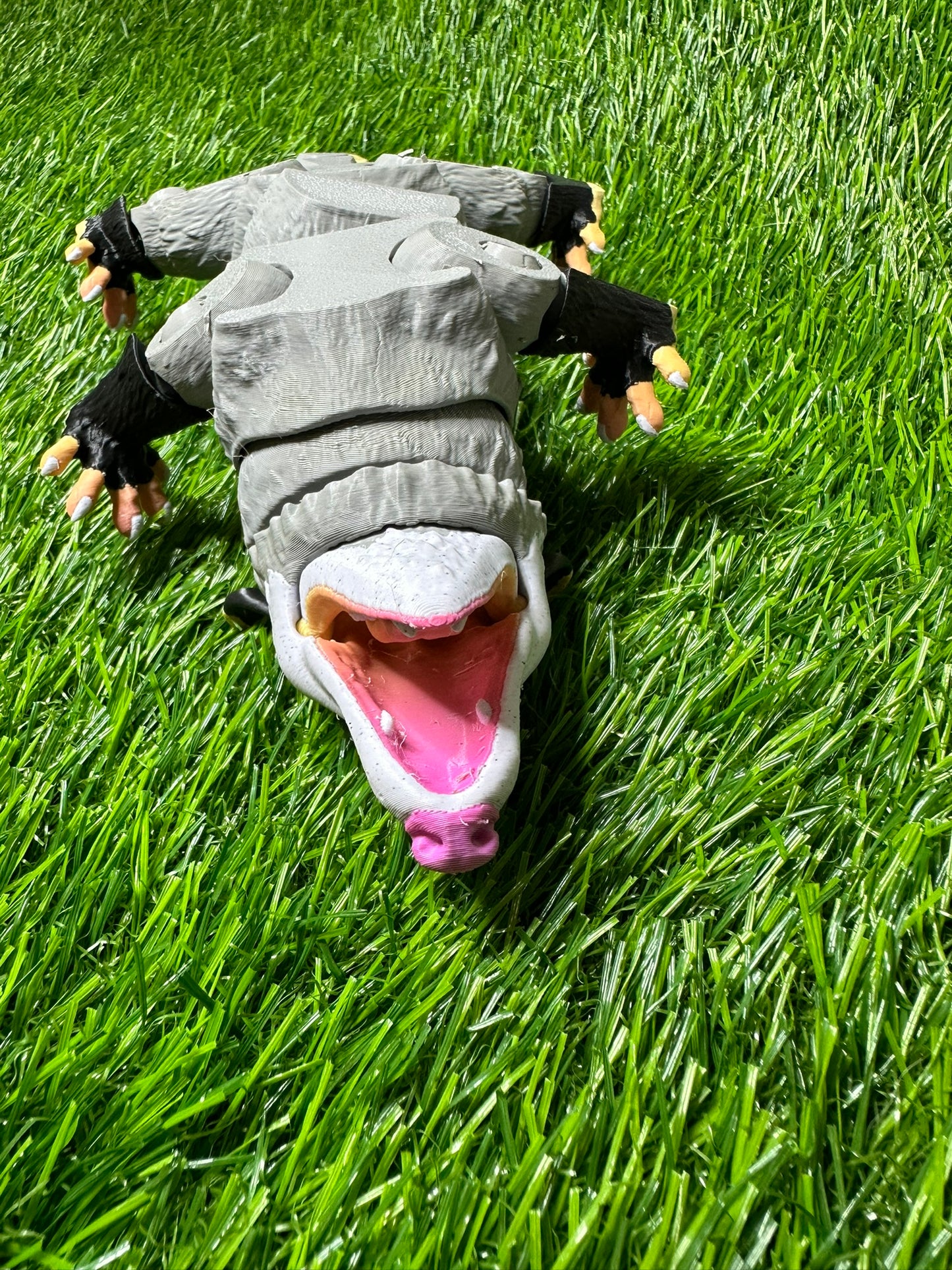 Poseable Articulating Possum