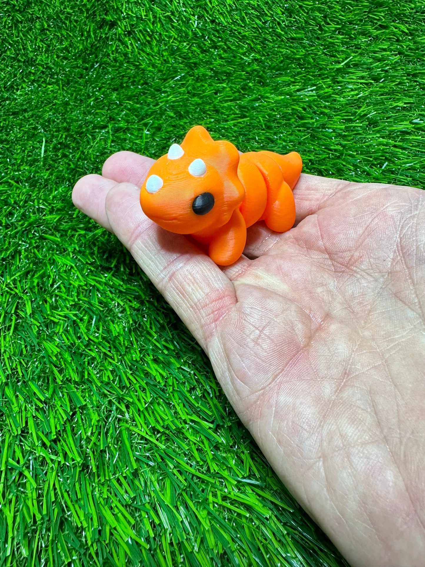 Triceratops Dinosaur Articulating Fidget Animal
