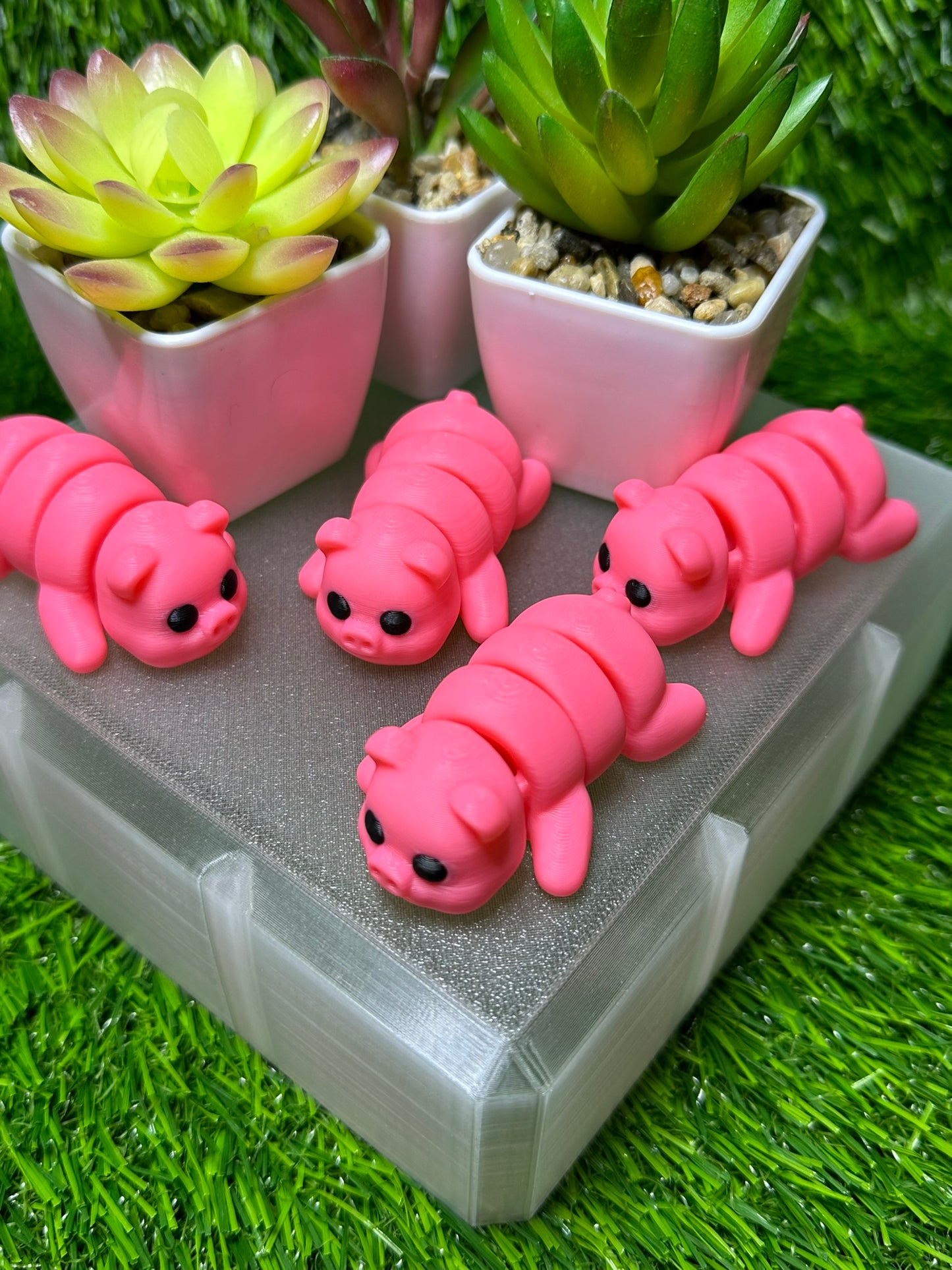 Pig Articulating Fidget Animal