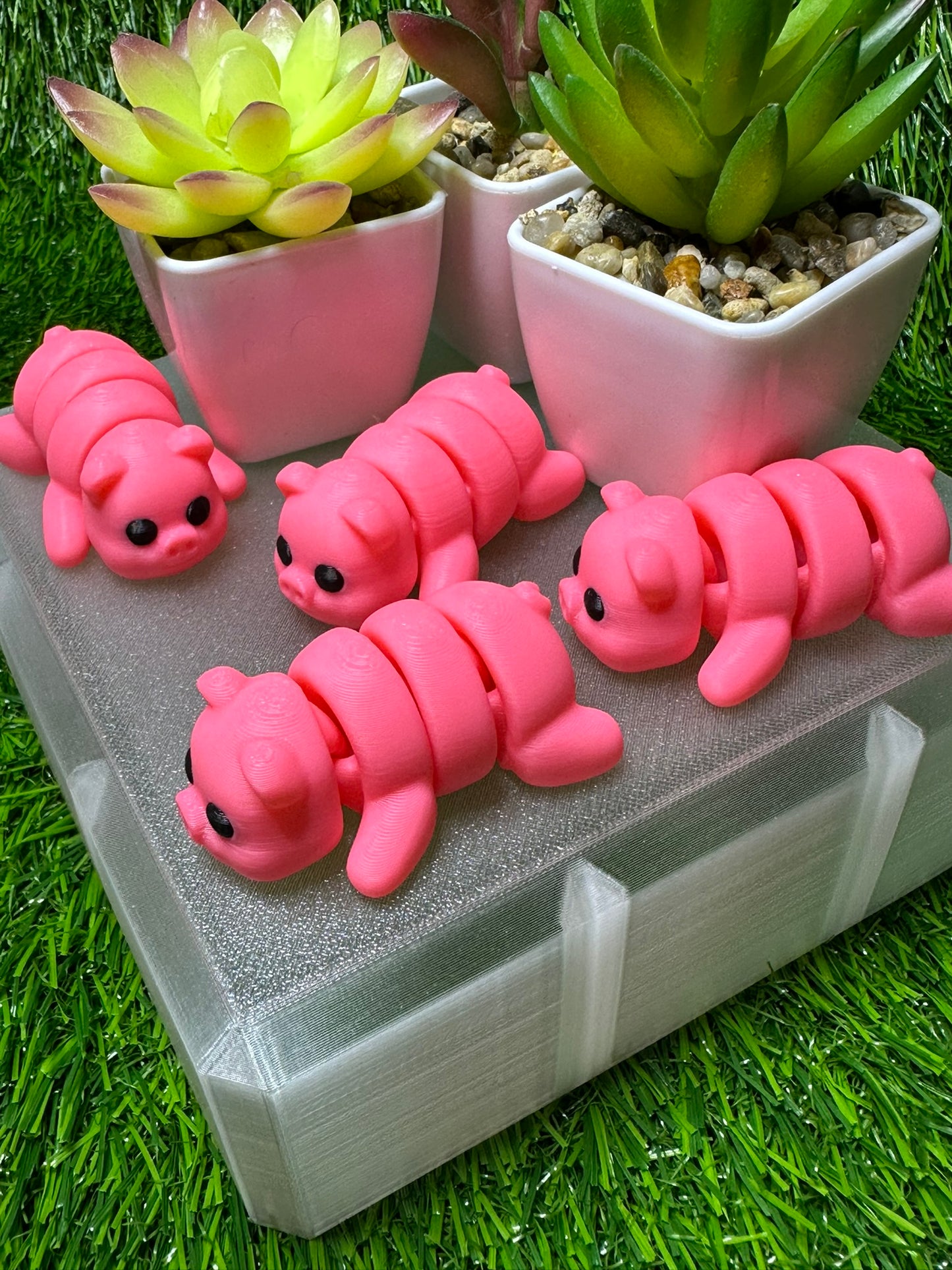 Pig Articulating Fidget Animal